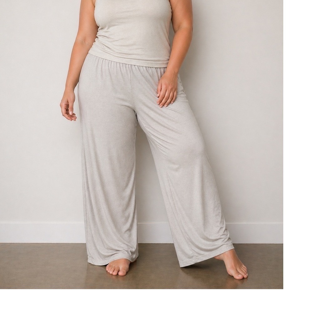 SKIMS Sleep Pajama Lounge Pants Talc 2X